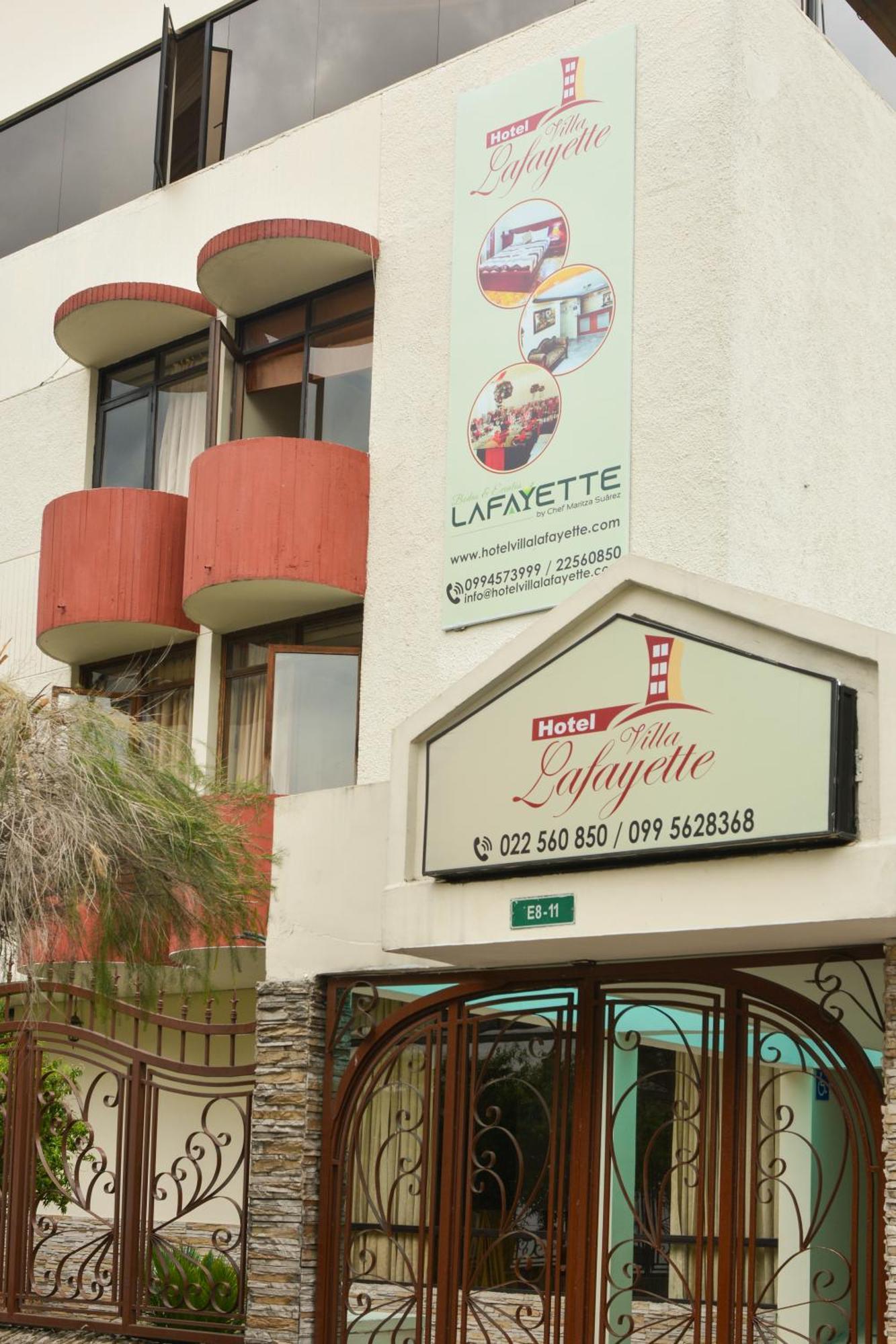 Hotel Villa Lafayette Quito Zewnętrze zdjęcie