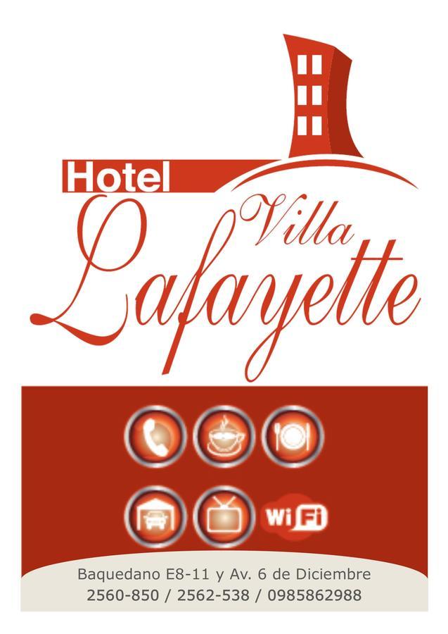 Hotel Villa Lafayette Quito Zewnętrze zdjęcie